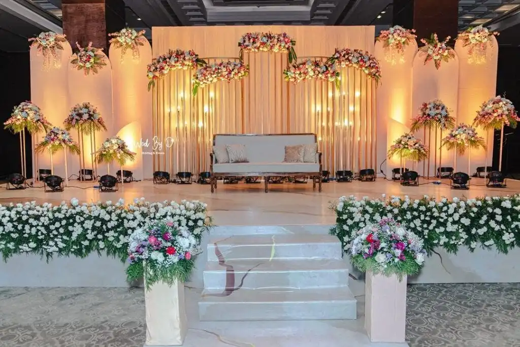 Low Budget Wedding Stage Decoration