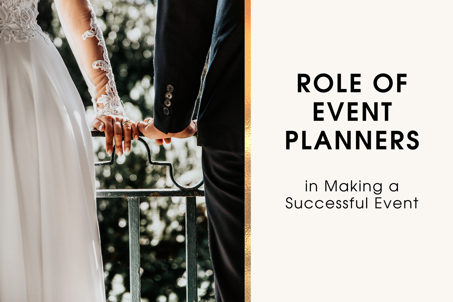 Role of Event Planners